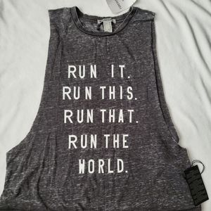 Forever 21 knit top slvls XS